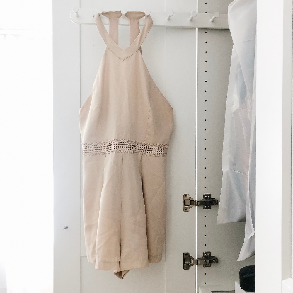 Nude Romper